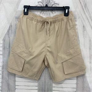 Boys Tan Cargo Shorts